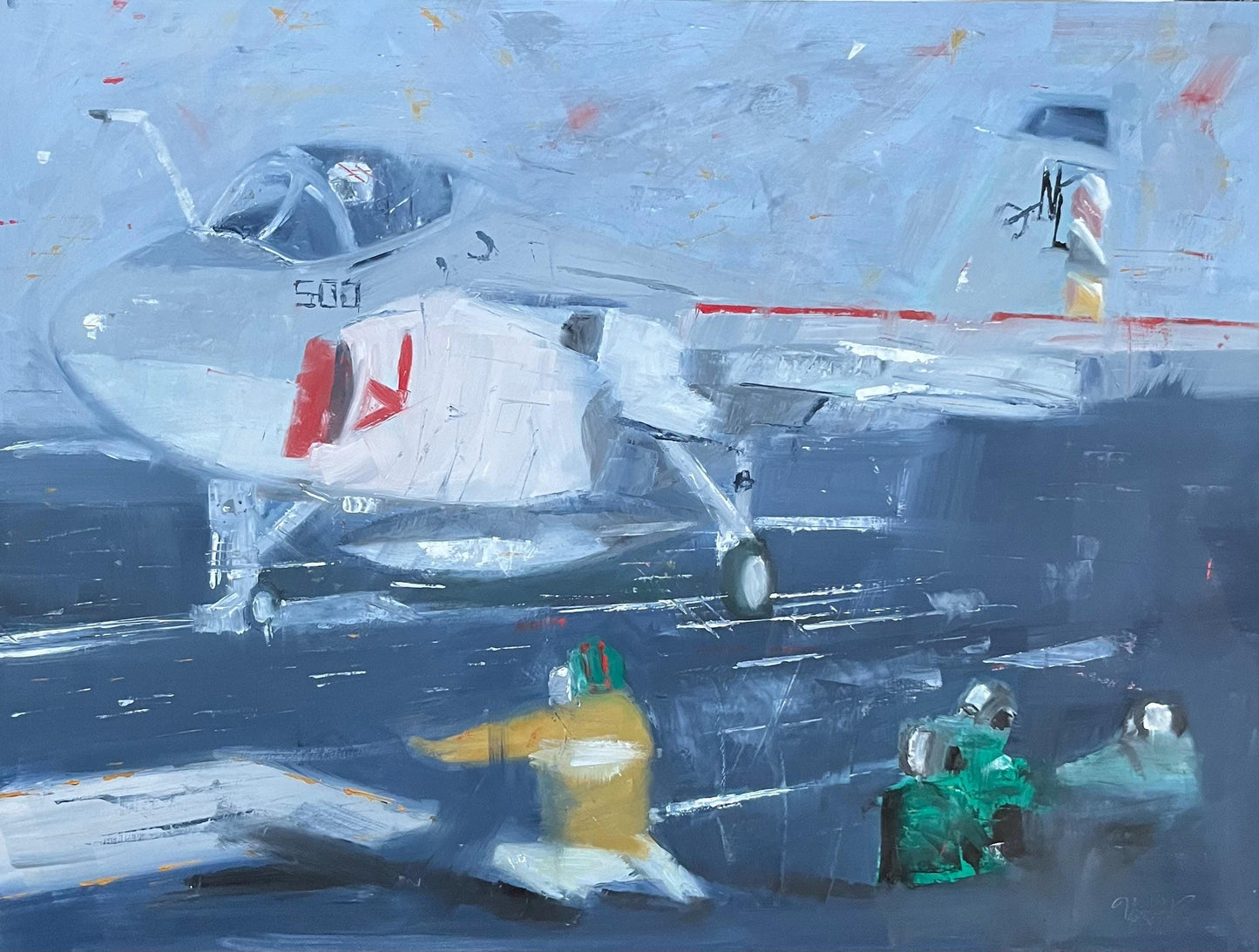 A-6 Intruder painting 2