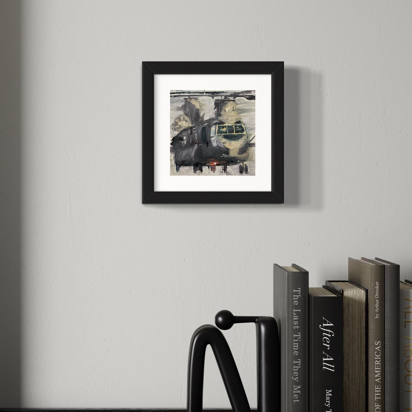 CH-47 Chinook Sundown Hooker Art Print