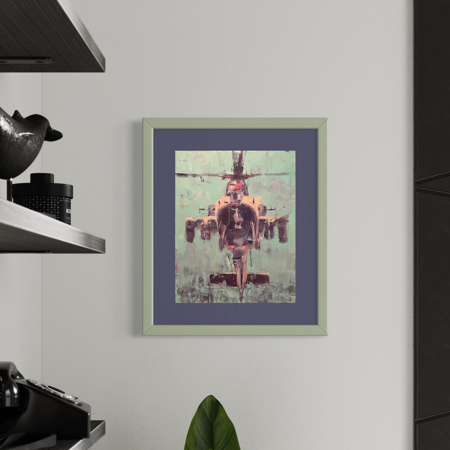 AH-64 Apache Hellfire Hello Print 2