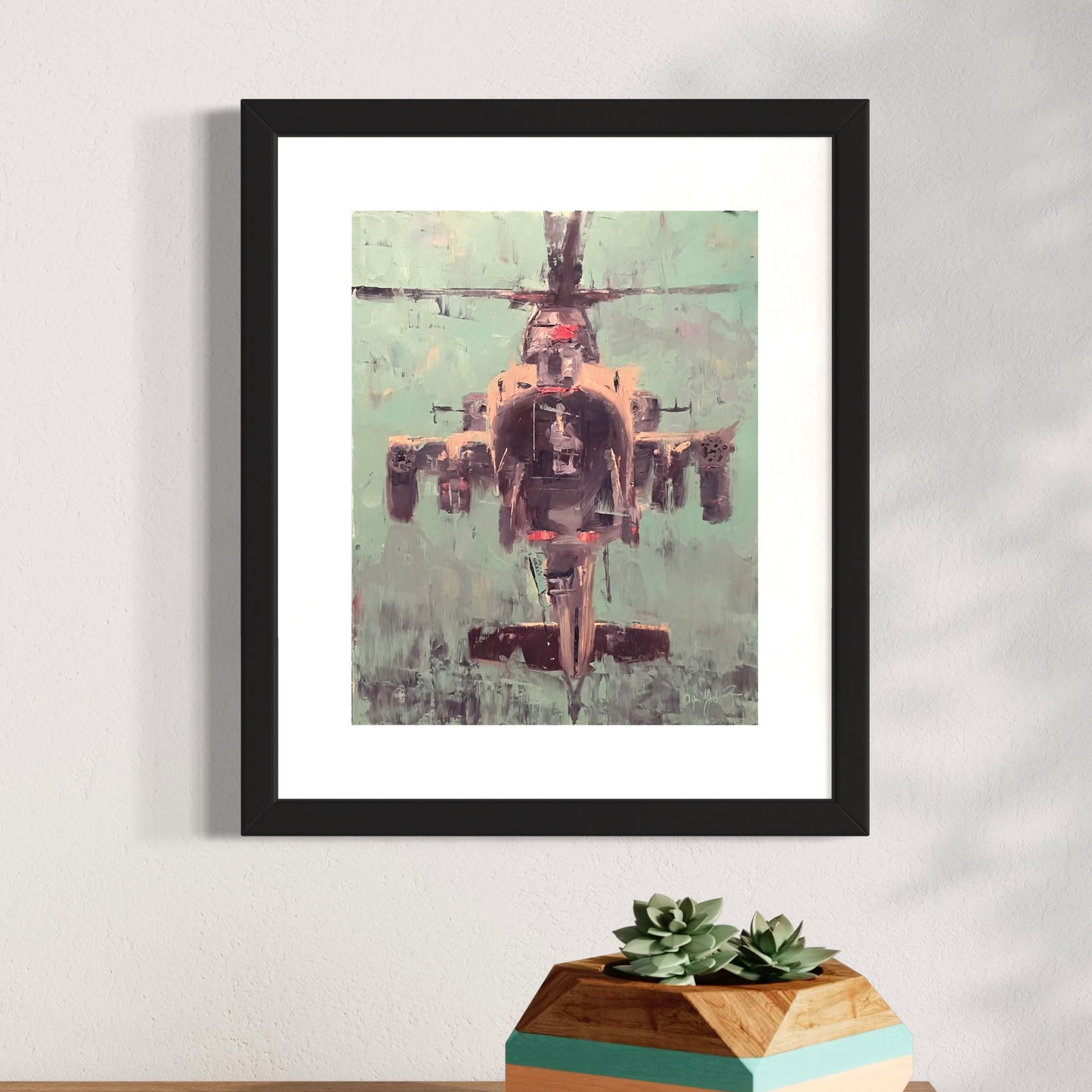 AH-64 Apache Hellfire Hello Print 3