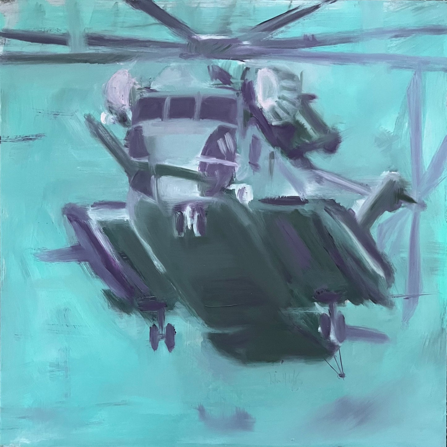 Ch-53 stallion painting