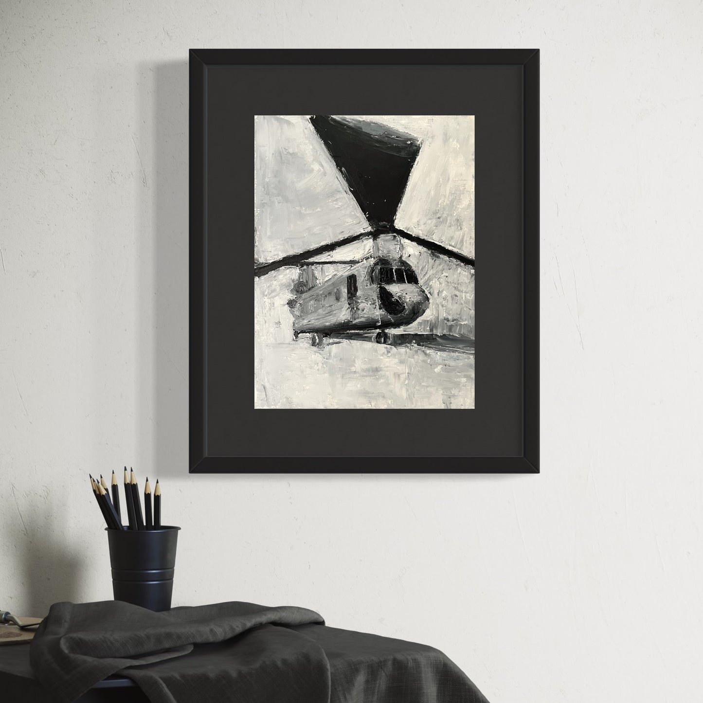 Chinook Helicopter Print – Military Aviation Wall Art 4