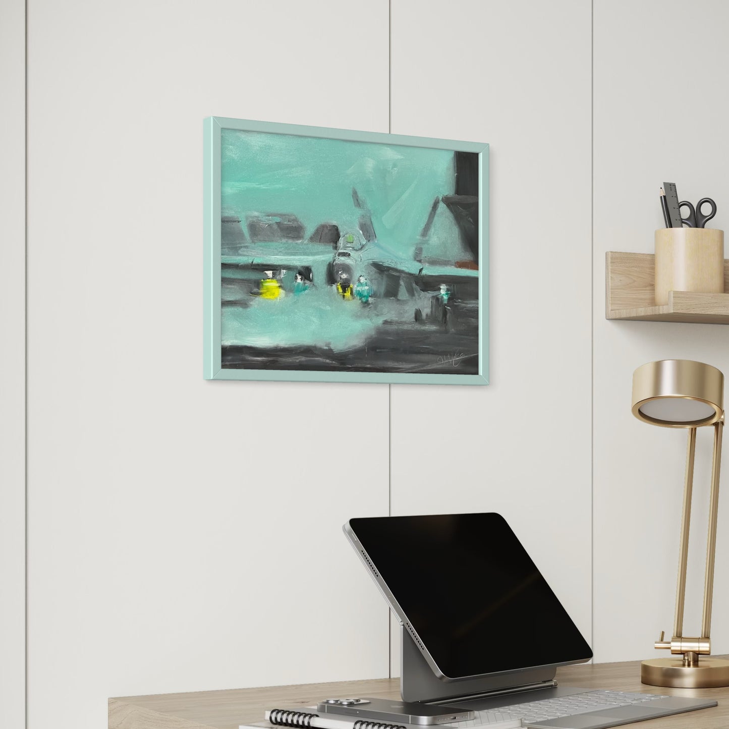 F-18 Hornet Aircraft Carrier Painting 3