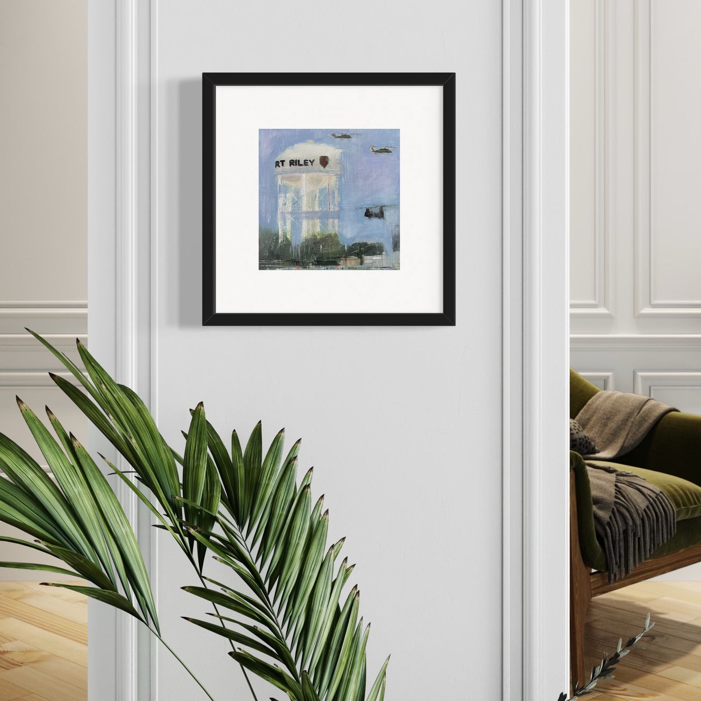 Fort Riley Painting Print Mockup 1