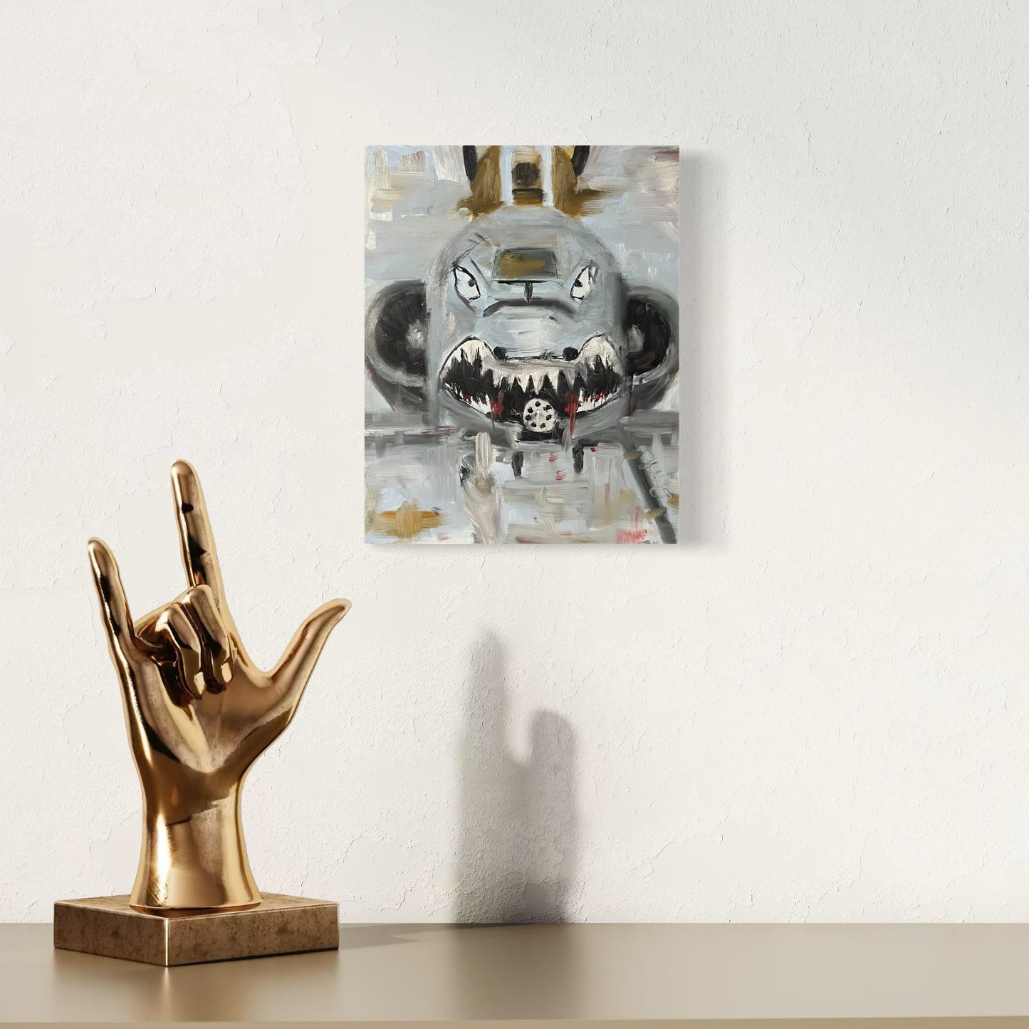 Hog Wild A-10 Warthog Original Oil Painting 2