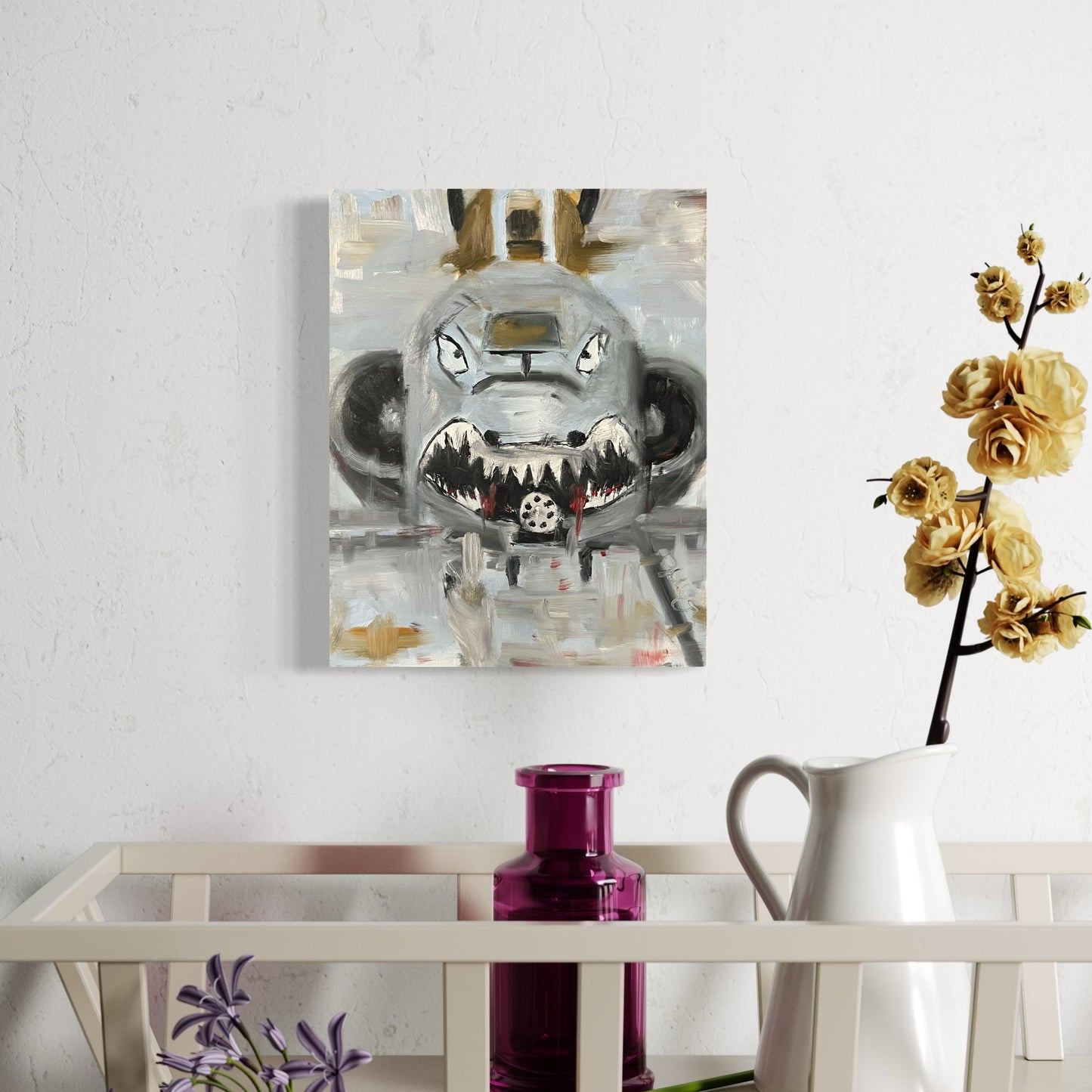 Hog Wild A-10 Warthog Original Oil Painting 3