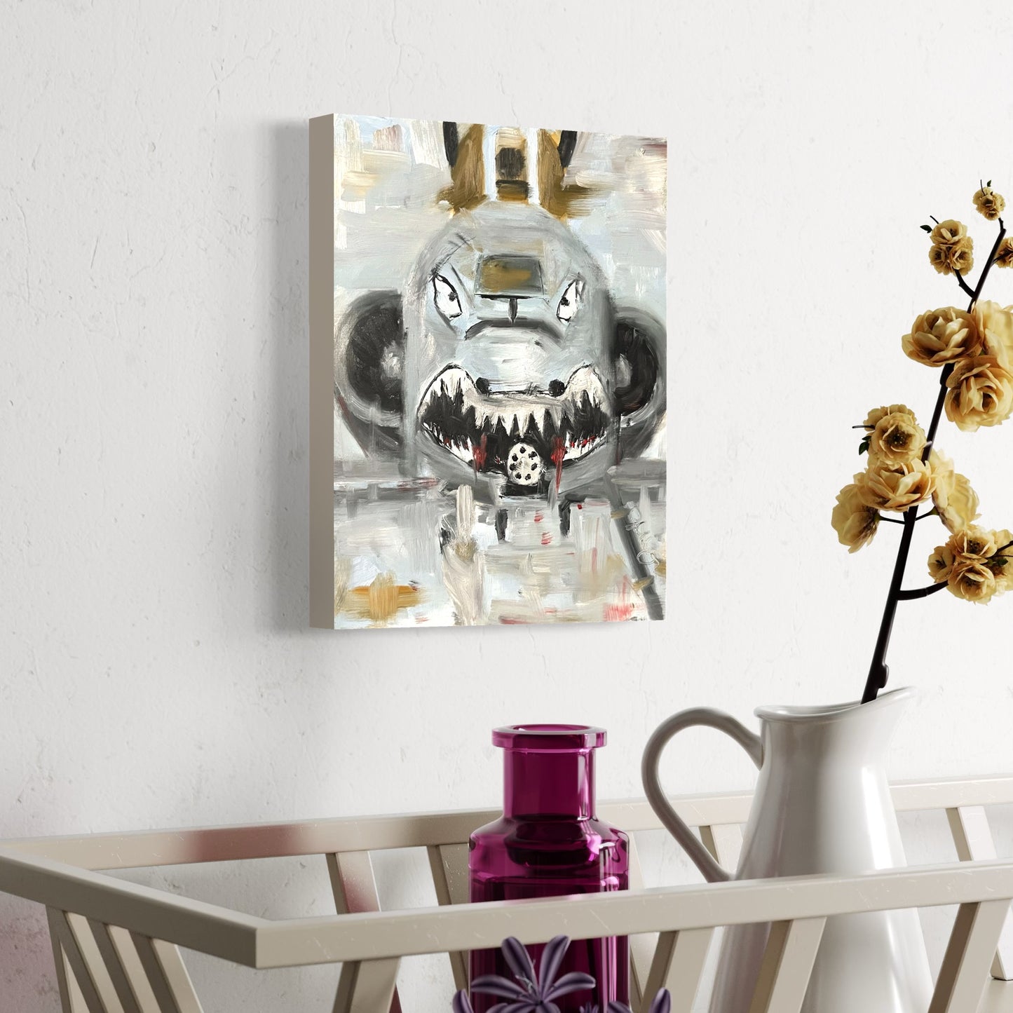 Hog Wild A-10 Warthog Original Oil Painting 4