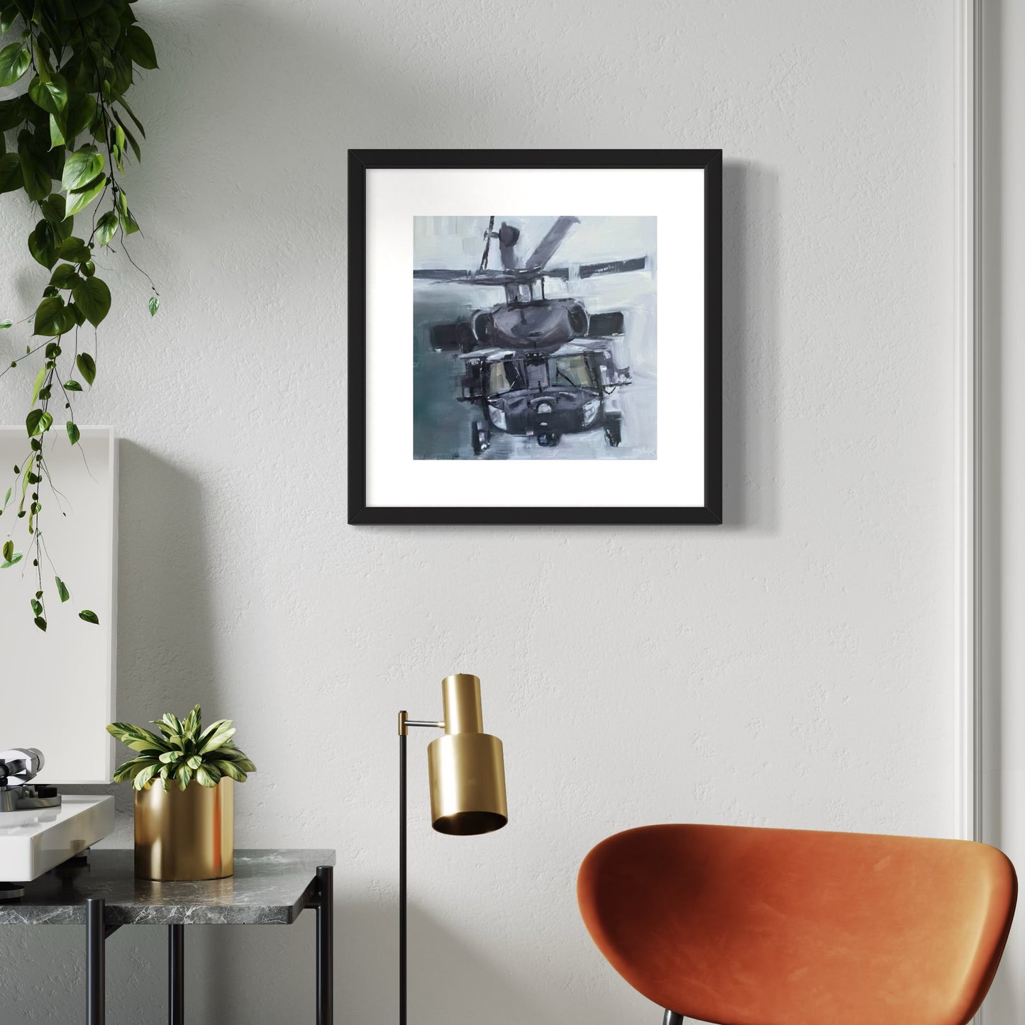NSDQ – MH-60 Black Hawk Aviation Art Print 2