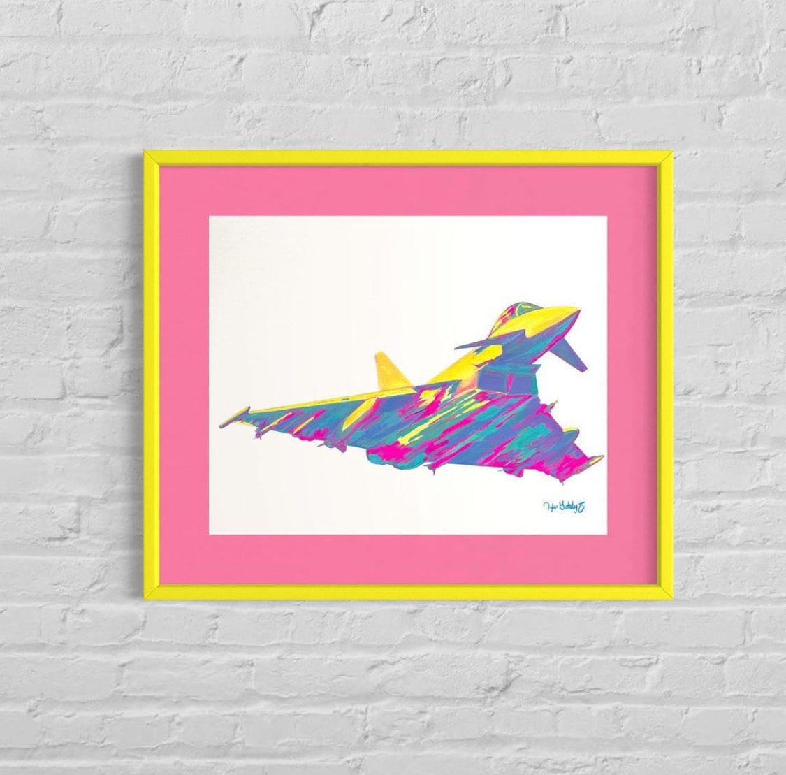 Original Eurofighter Typhoon Painting 4