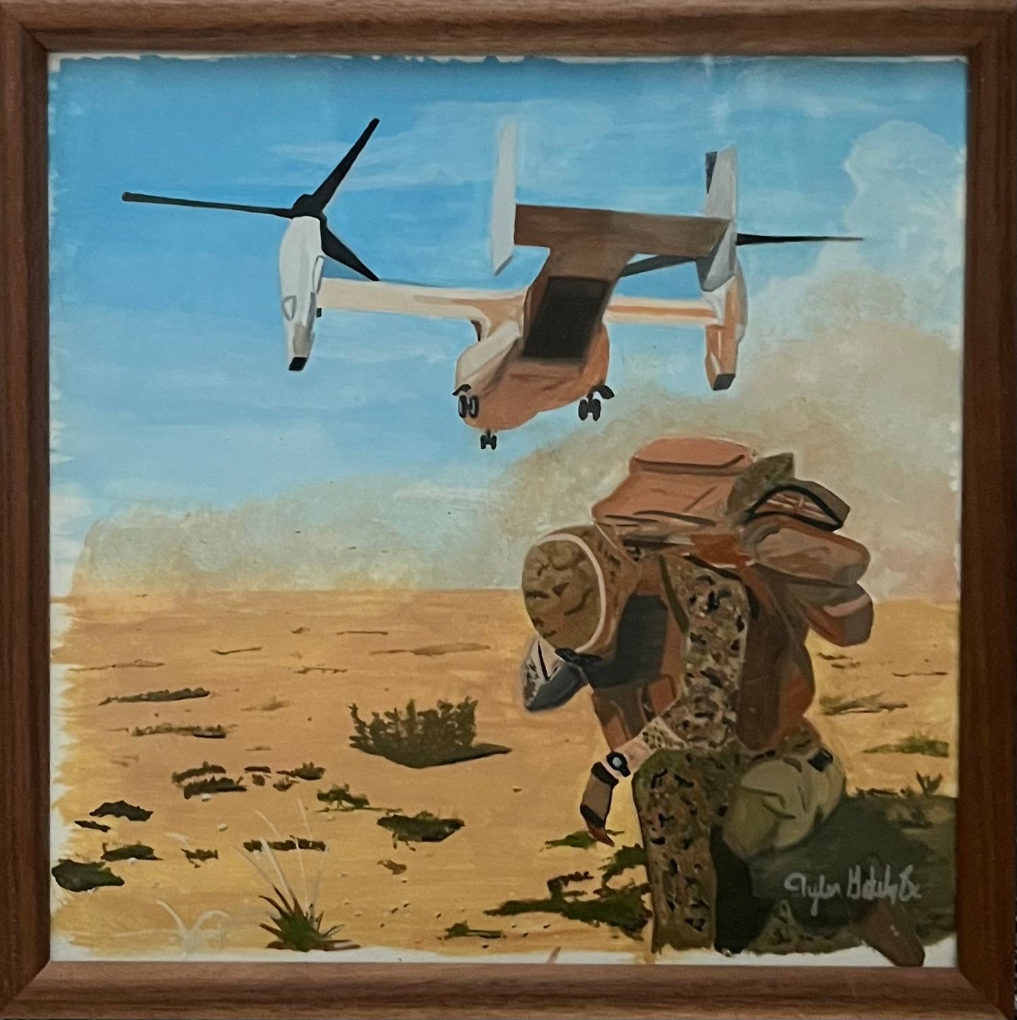 V-22 Osprey Original Painting 5