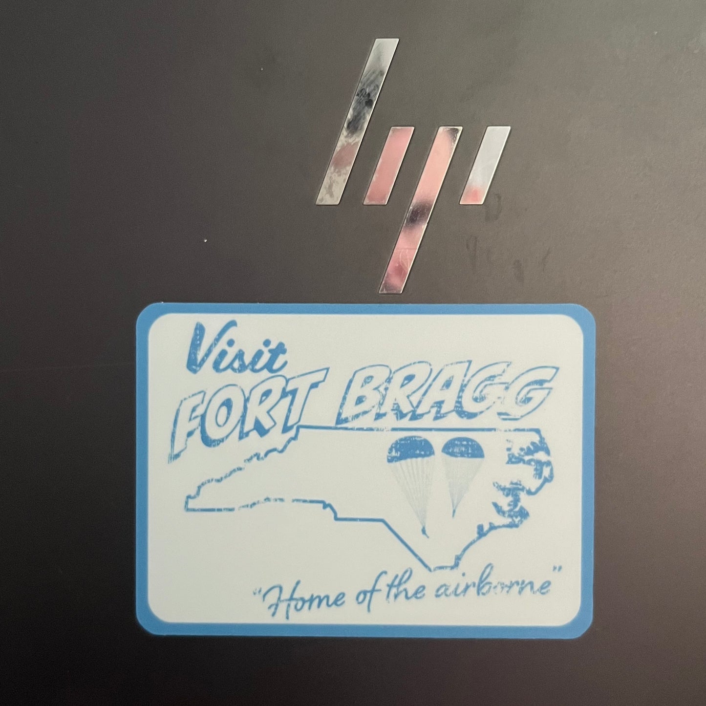 Vintage Style Fort Bragg Sticker 1