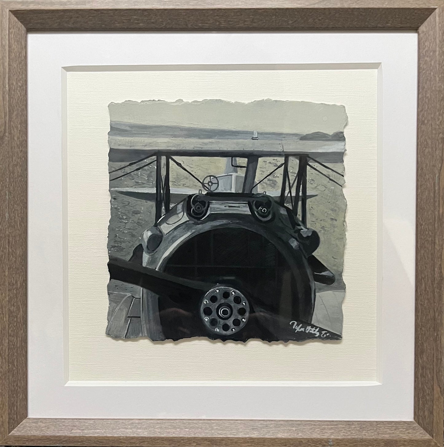 World War One Ace’s Wake SPAD S.XIII Original Painting 1