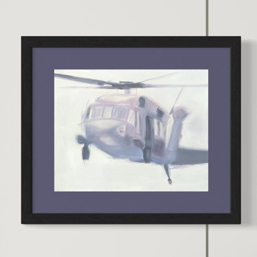 vervaagd black hawk print