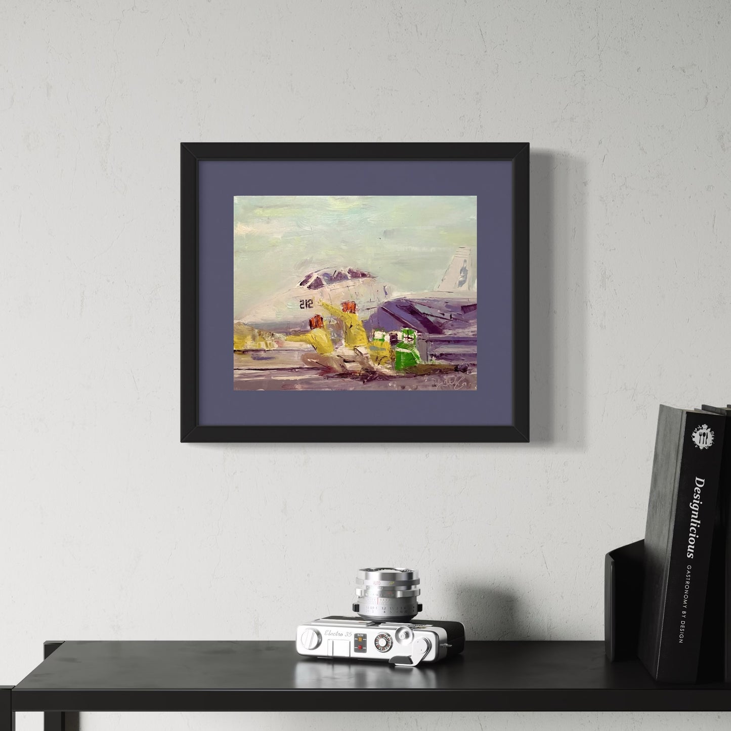 F-14 Tomcat Launch Authority Painting Print