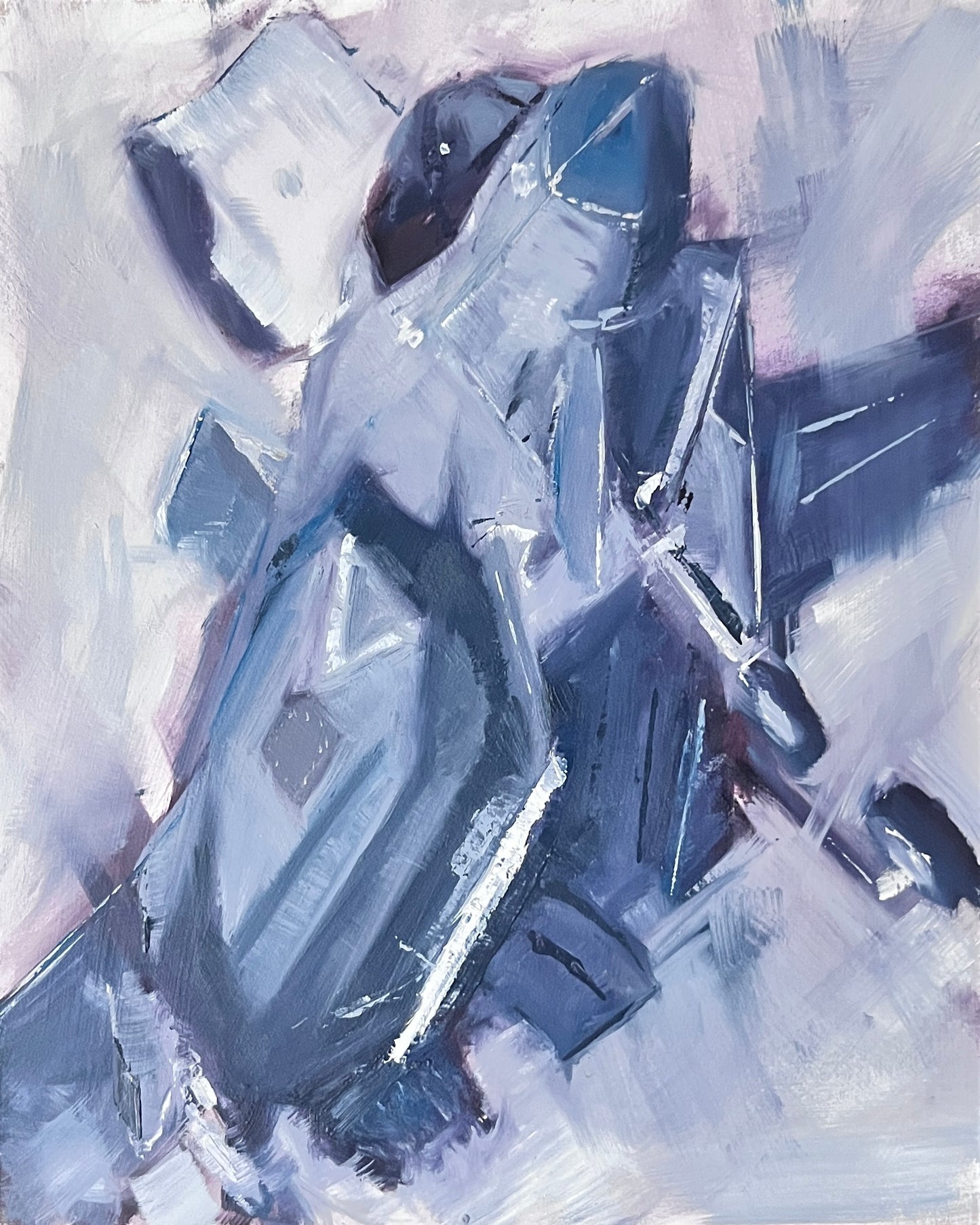 Marine Corps F-35 Lightning Original Oil Painting