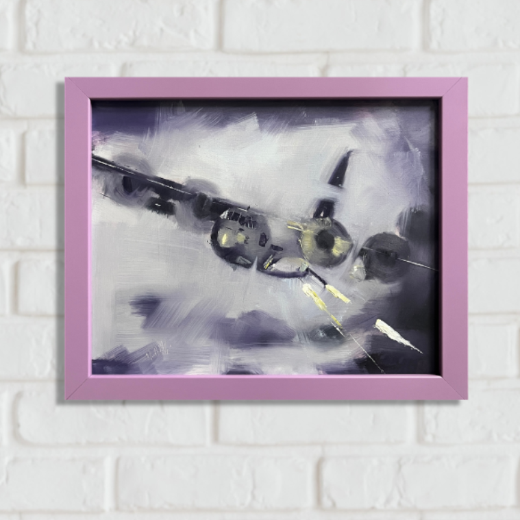 Angel of Death - AC-130 Gunship Painting - Military Aircraft Art