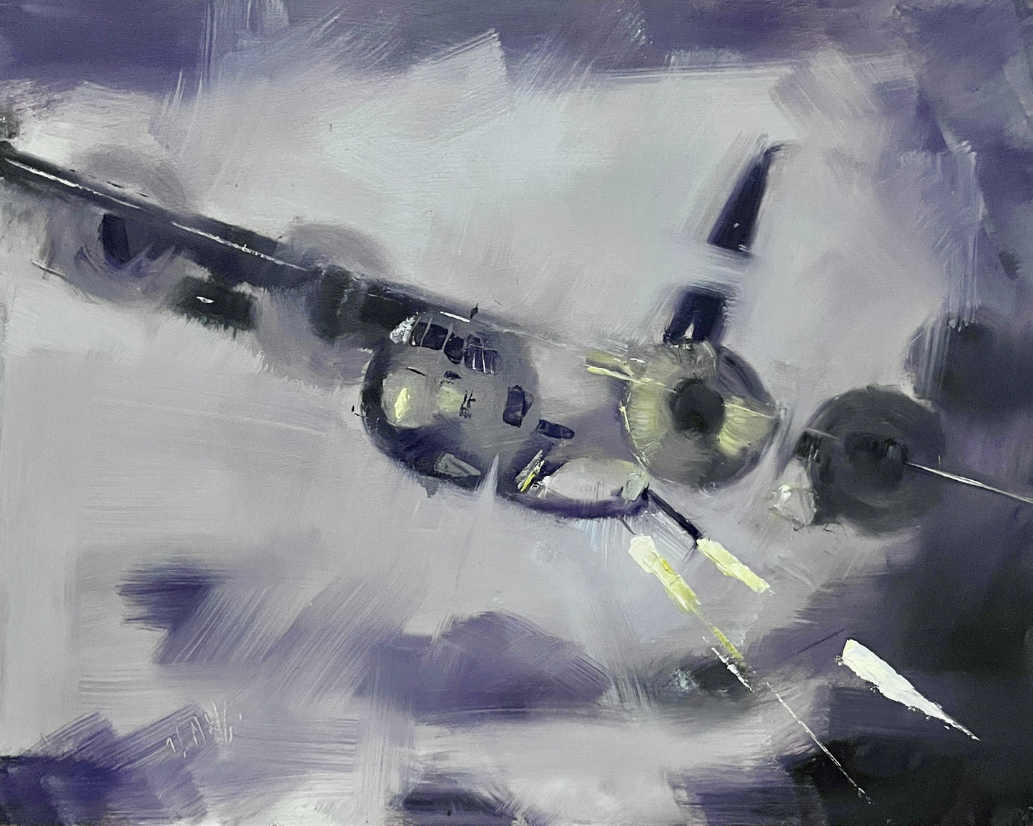 AC130U gunship painting artwork 5