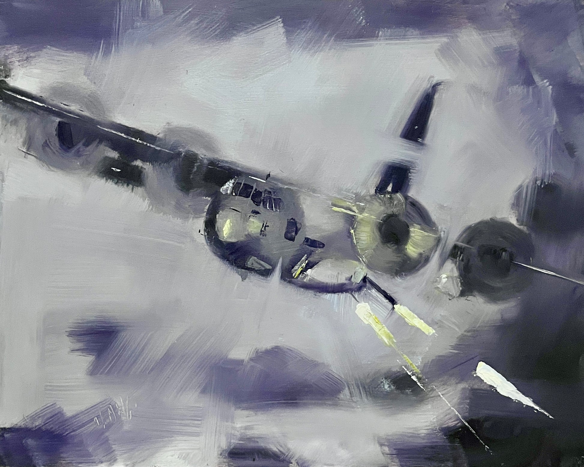 AC130U gunship painting artwork 5