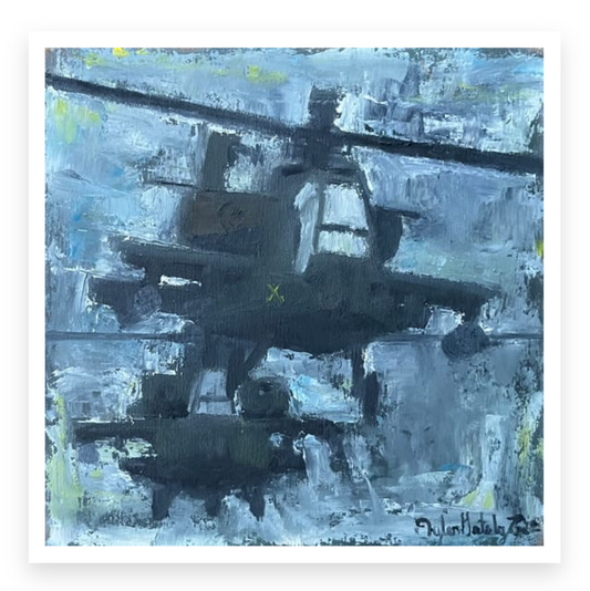 AH-64 Apache Duo Print 1
