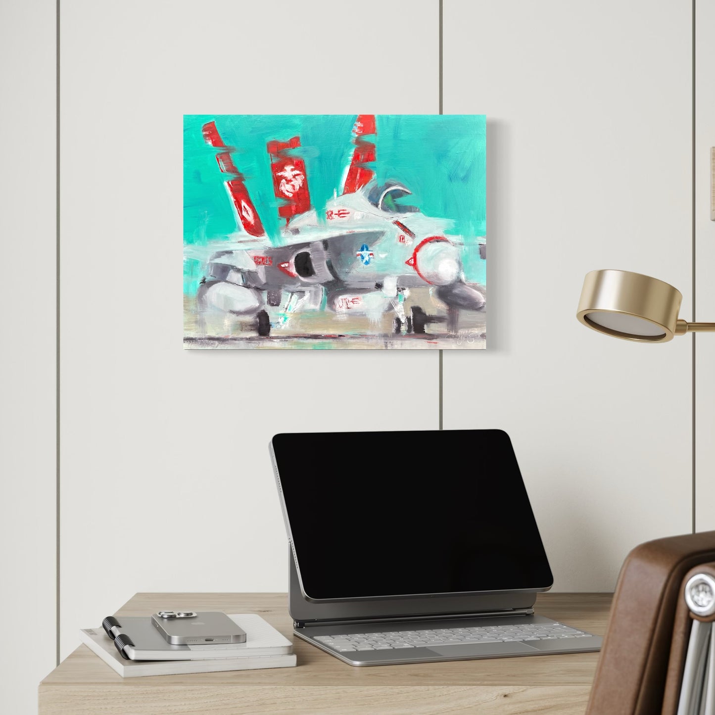 Marine Corps F/A-18 Hornet – Original Oil Painting