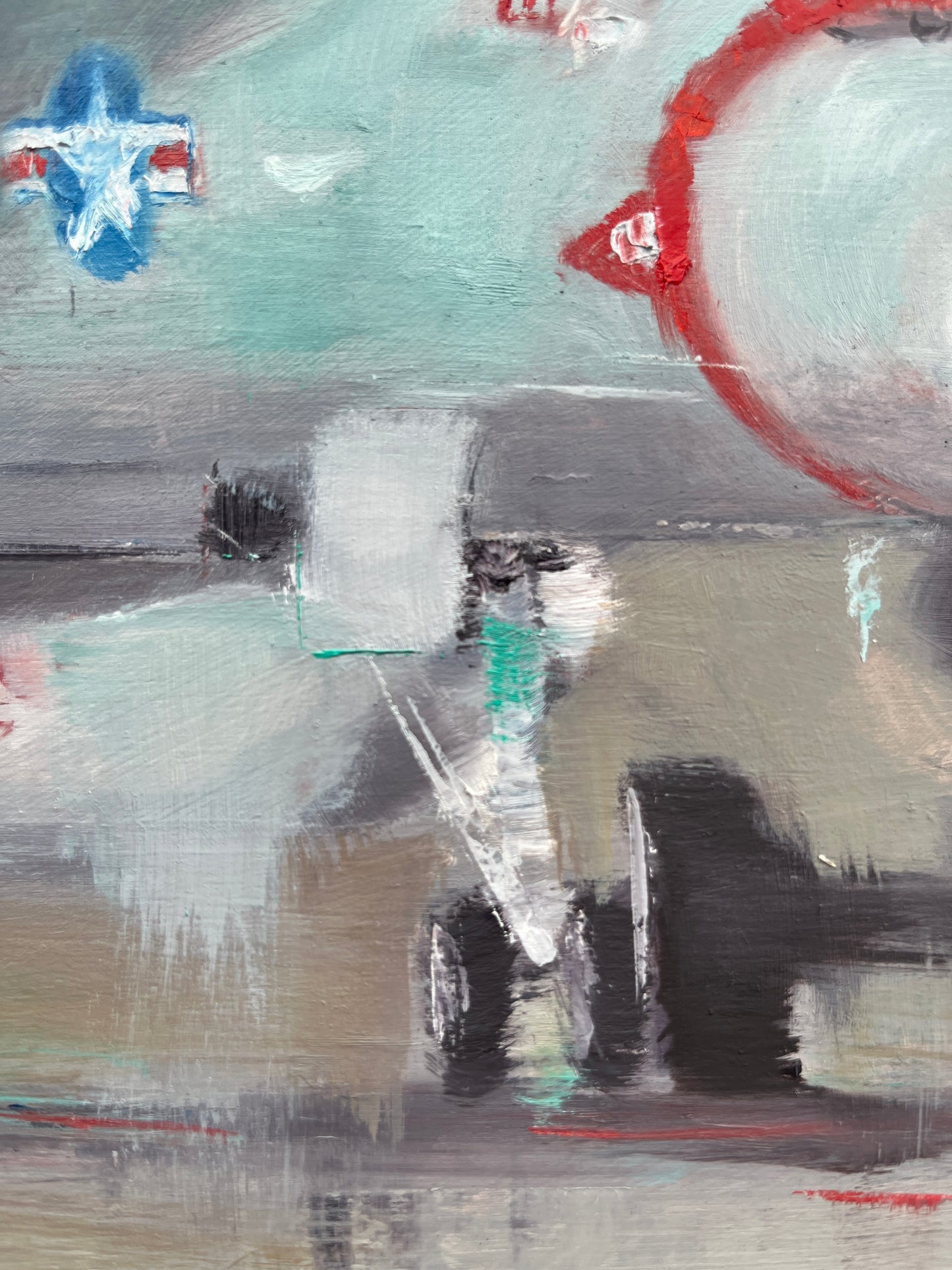 Marine Corps F/A-18 Hornet – Original Oil Painting