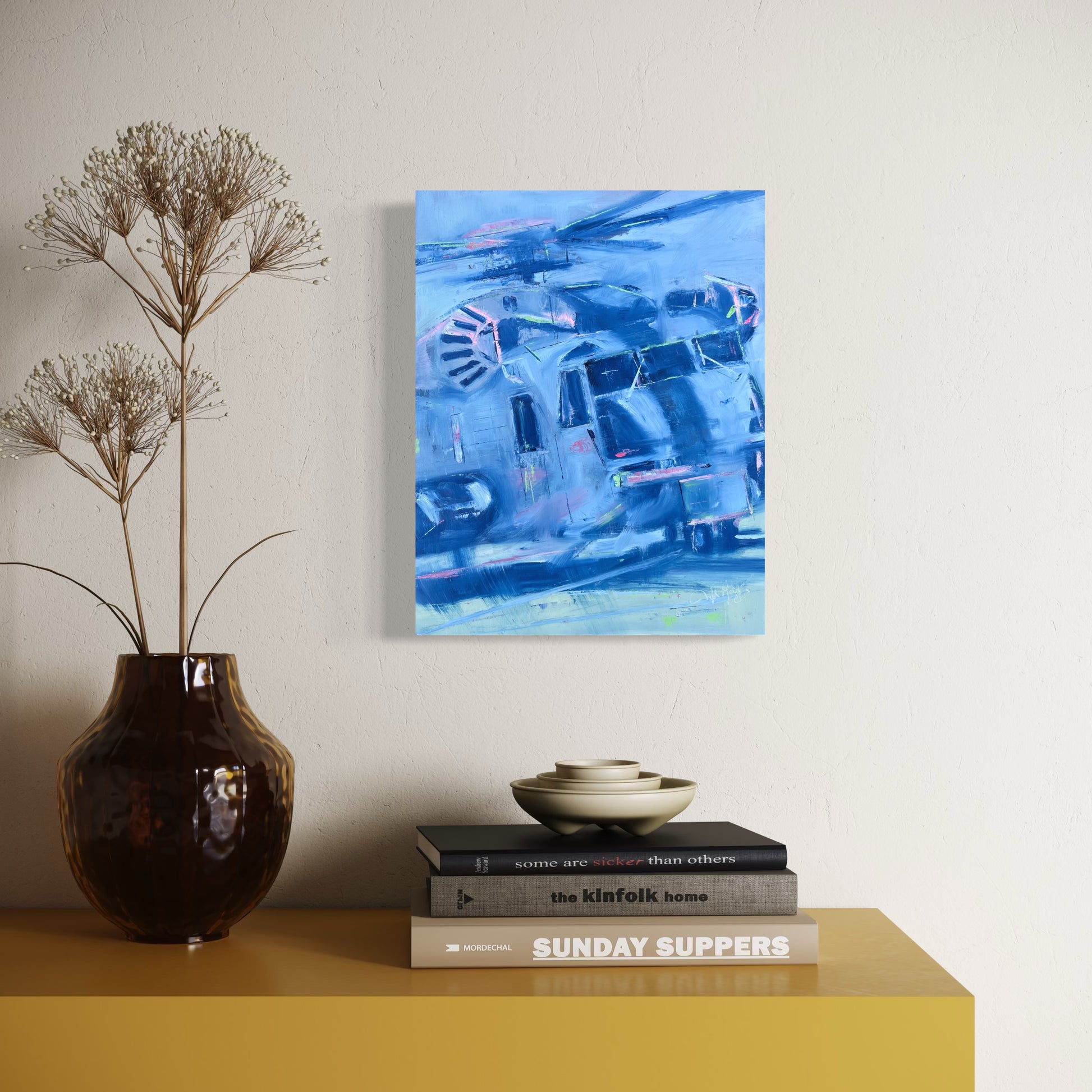 Callsign: King Stallion – CH-53K Helicopter Original Painting 4