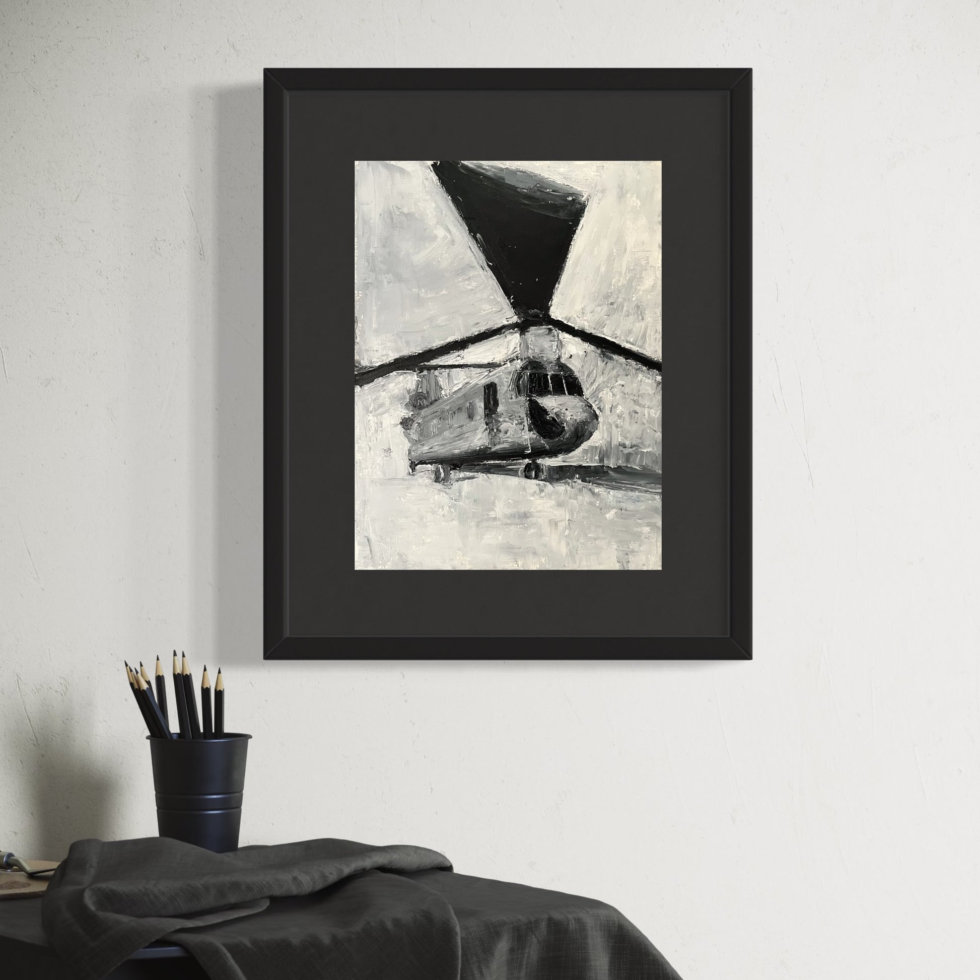 Chinook Helicopter Print – Military Aviation Wall Art 4