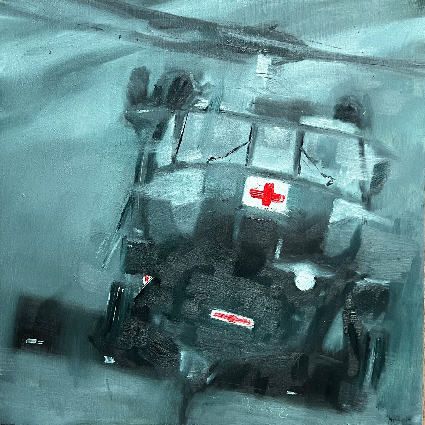 Inbound Hope – UH-60 Dustoff Medevac Helicopter Painting