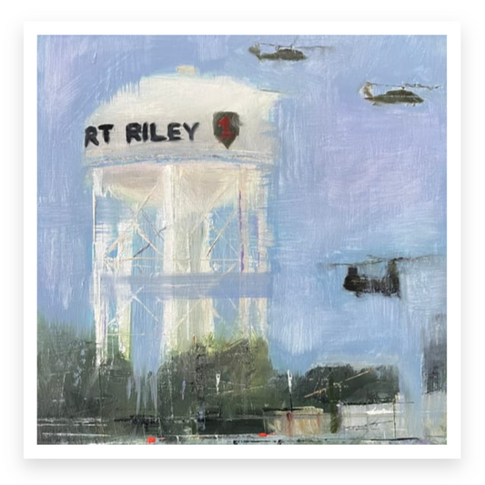 Fort Riley Painting Print Mockup 2