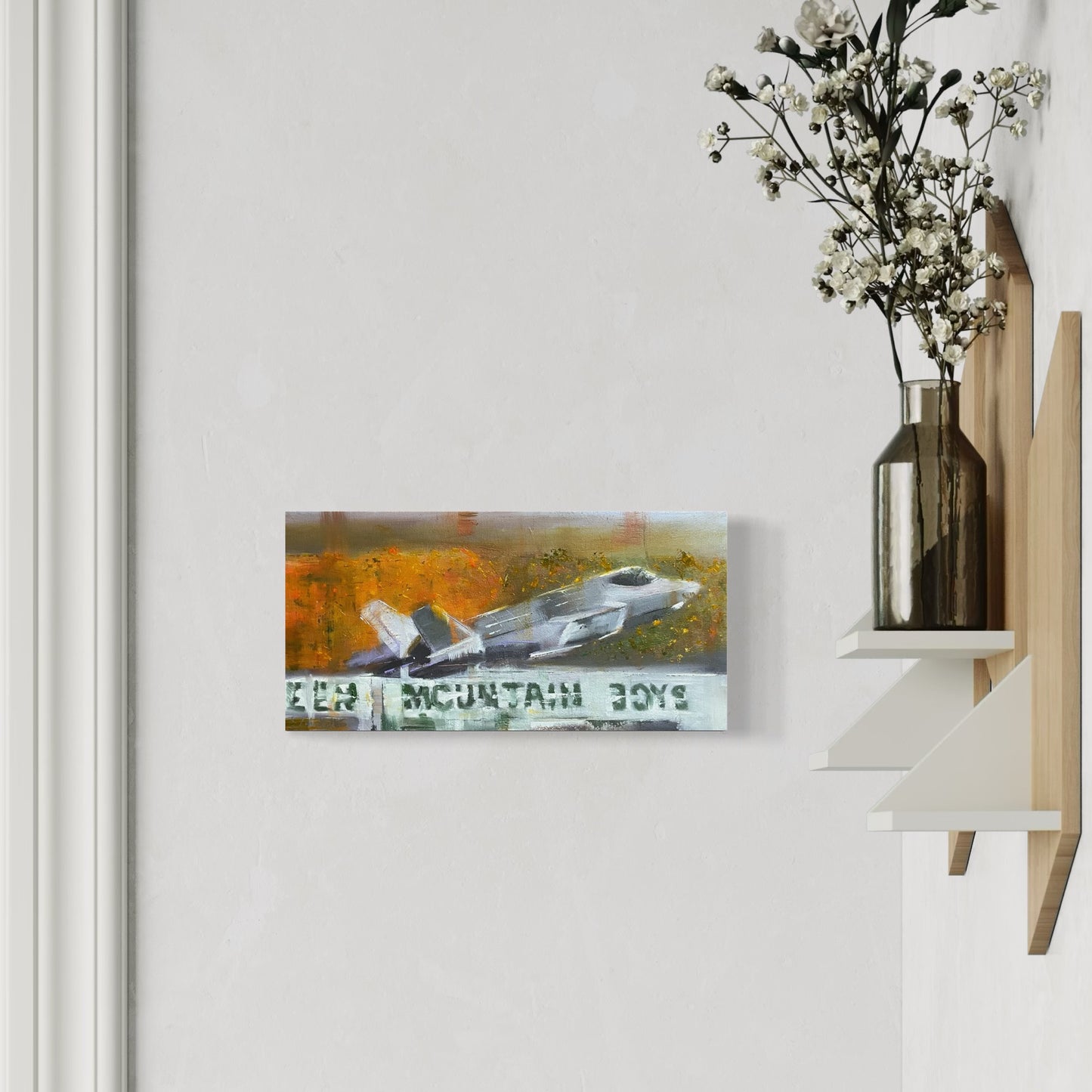 F-35 Green Mountain Boys — Vermont Air National Guard Fall Takeoff Art