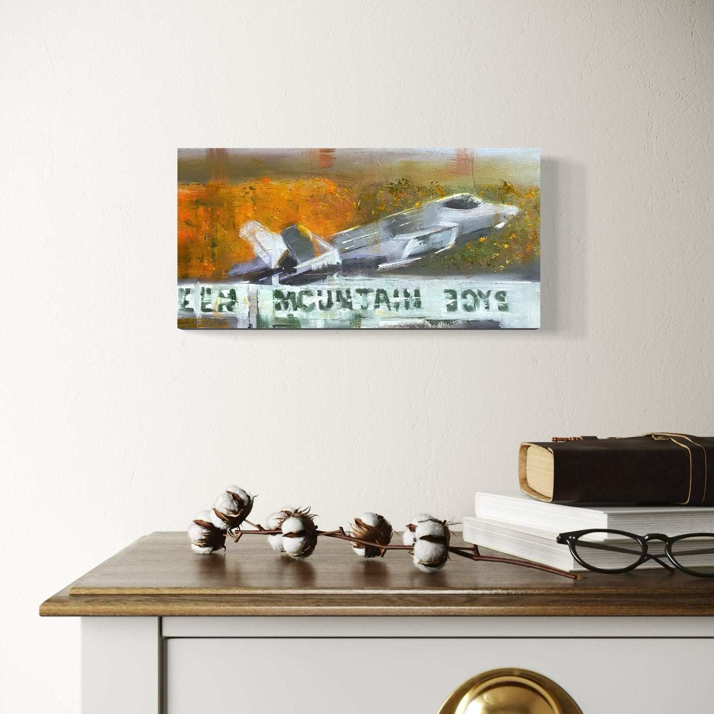 F-35 Green Mountain Boys — Vermont Air National Guard Fall Takeoff Art