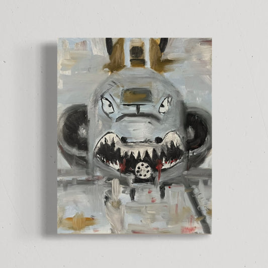 Hog Wild A-10 Warthog Original Oil Painting 1