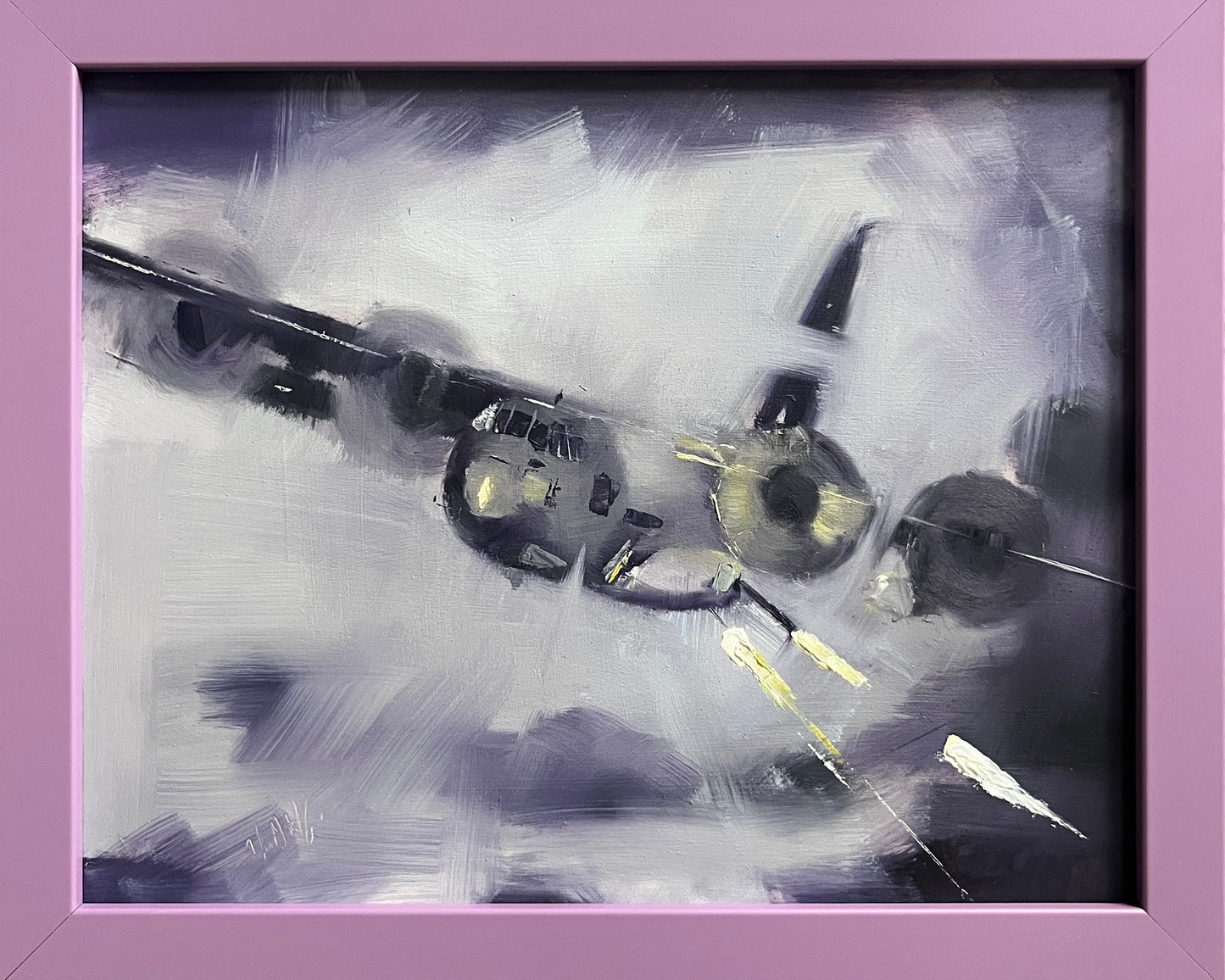 Angel of Death - AC-130 Gunship Painting - Military Aircraft Art