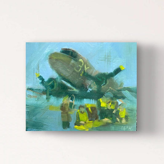 Original C-47 Oil Painting 1