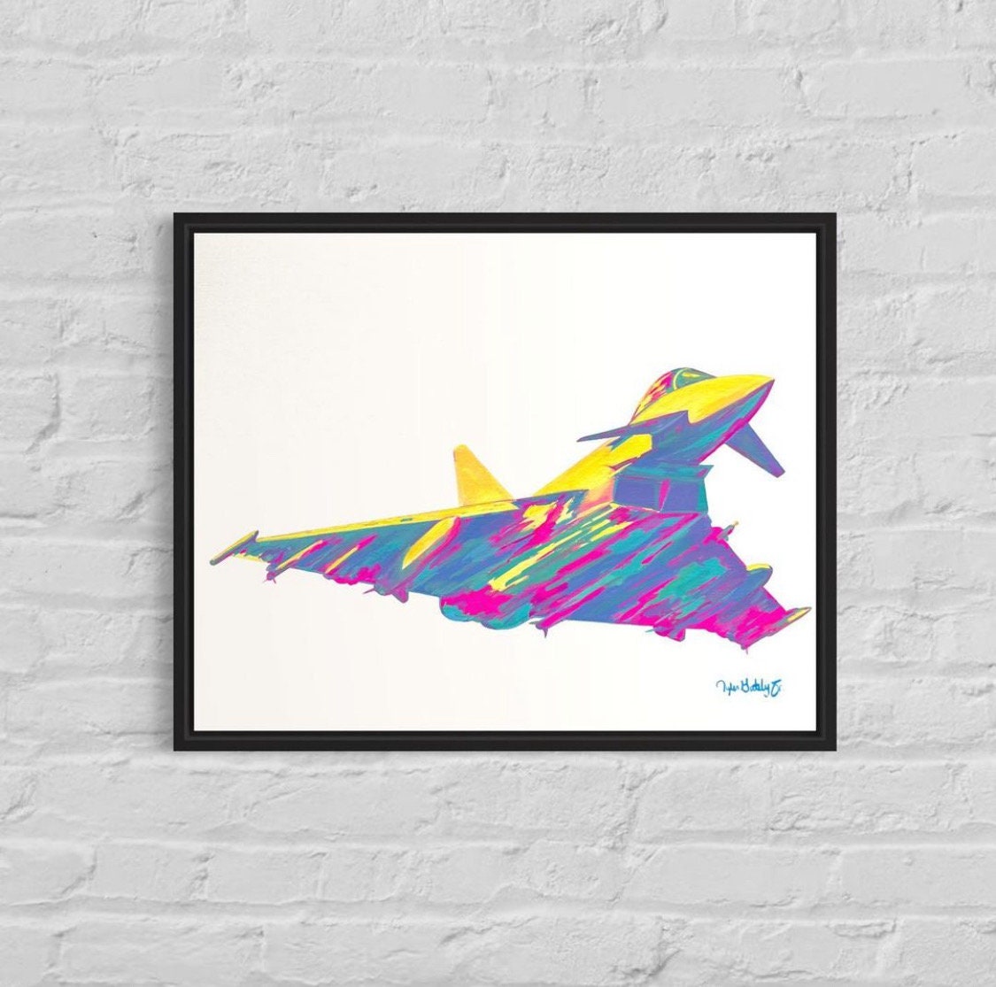 Original Eurofighter Typhoon Painting 2