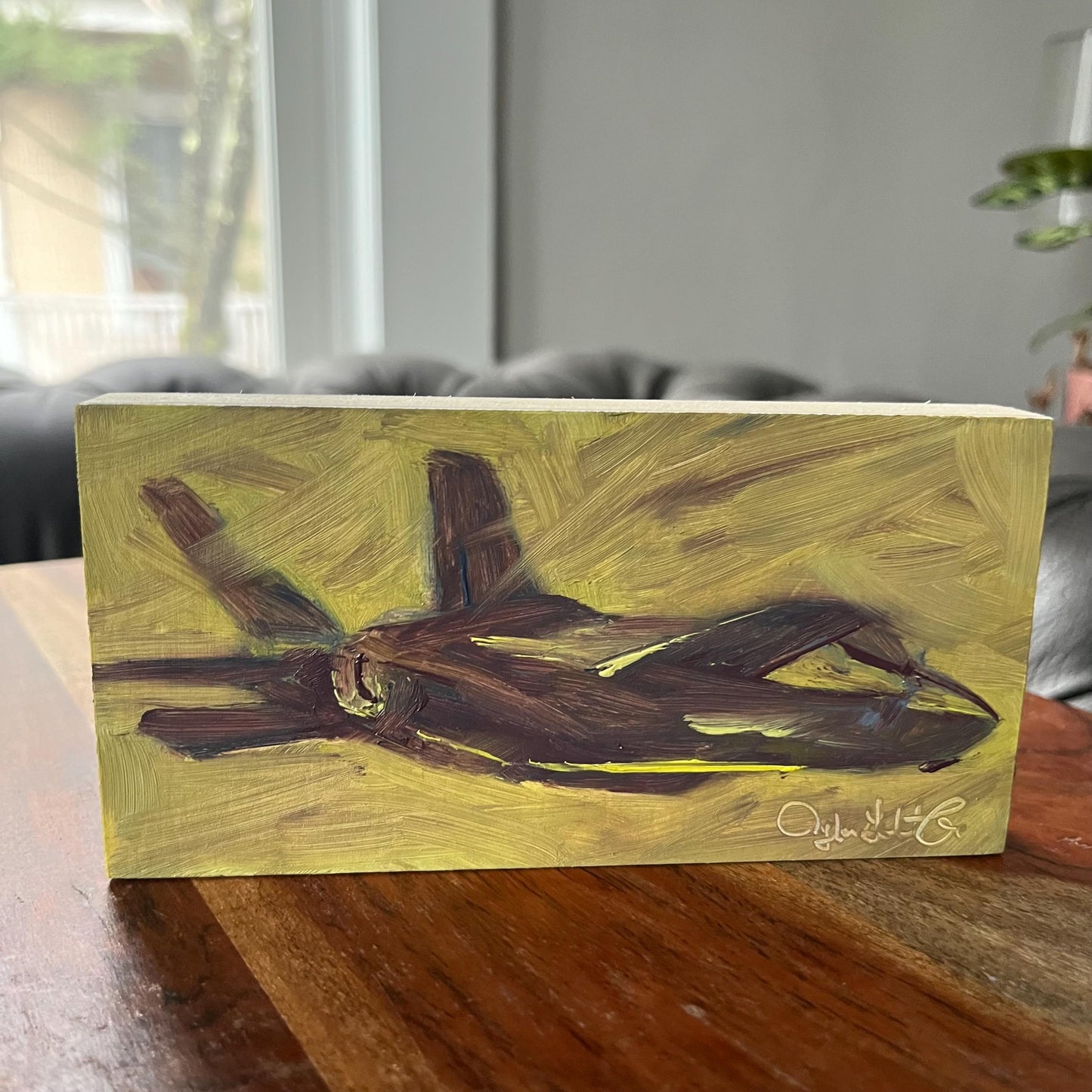 Stealth and Power F-35 Original Painting 1