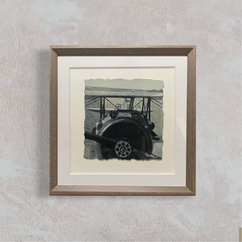World War One Ace’s Wake SPAD S.XIII Original Painting 2
