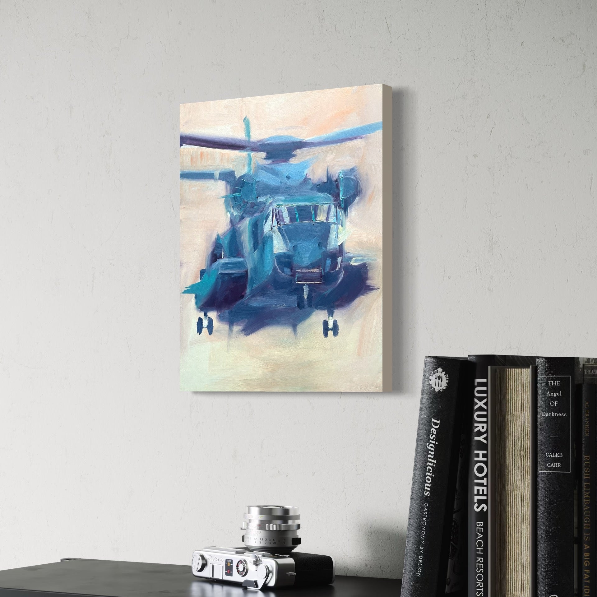 ch-53 stallion Iron Workhorse painting artwork 2