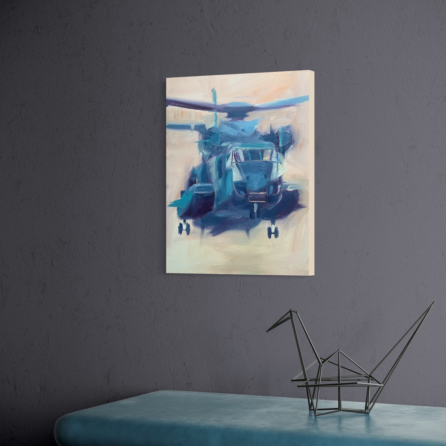 ch-53 stallion Iron Workhorse painting artwork 4