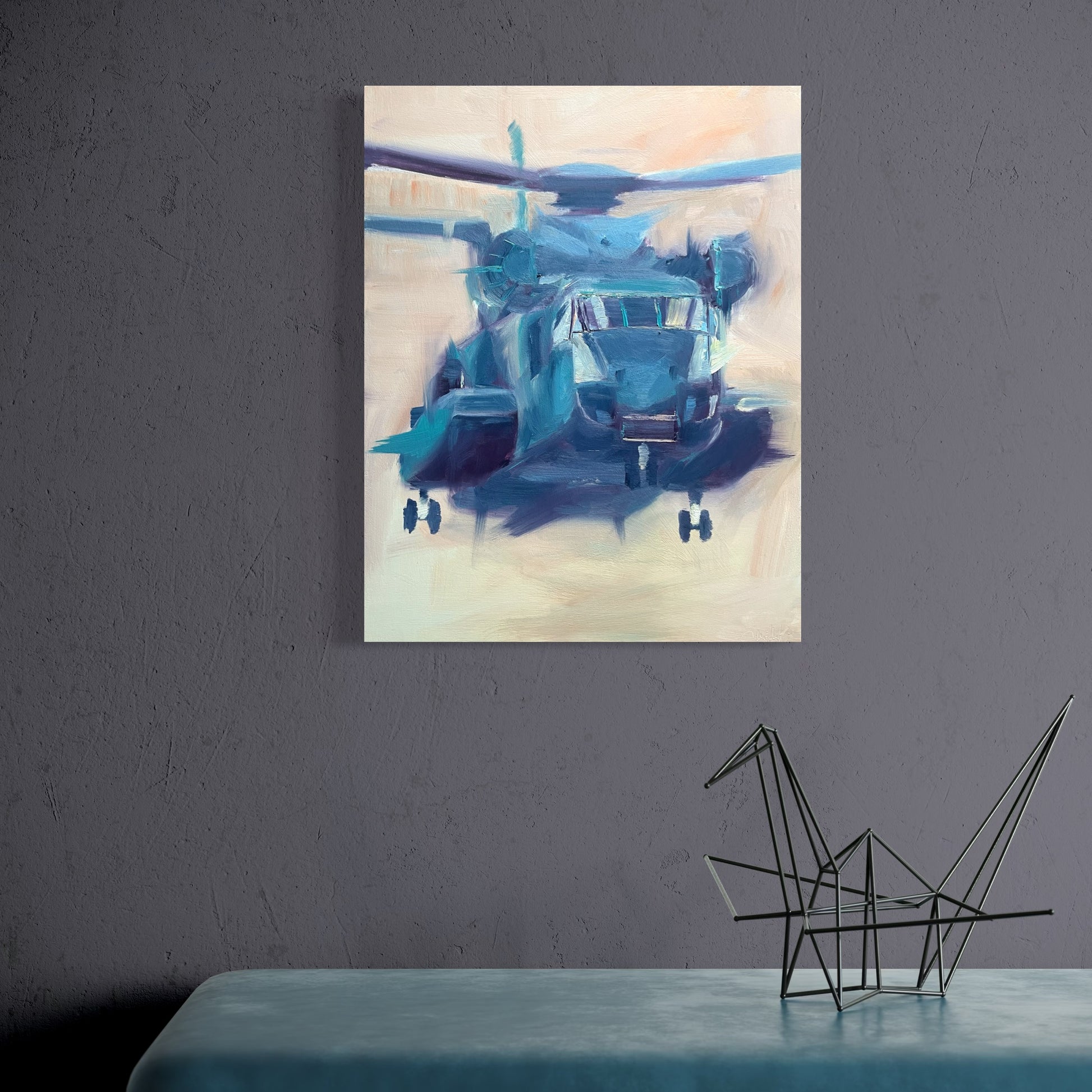ch-53 stallion Iron Workhorse painting artwork 5