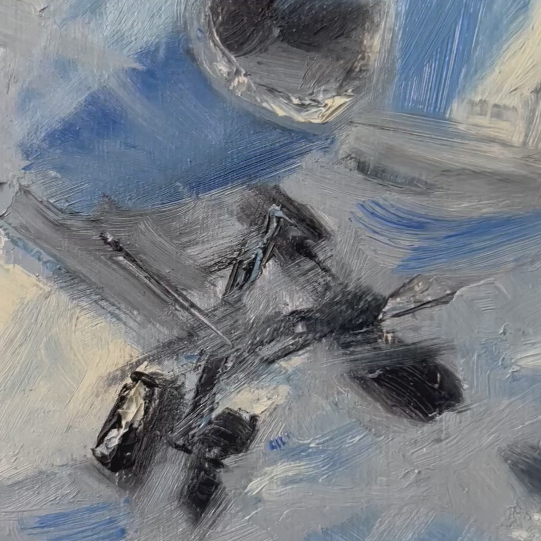United Inbound United Airlines 737 Painting 4