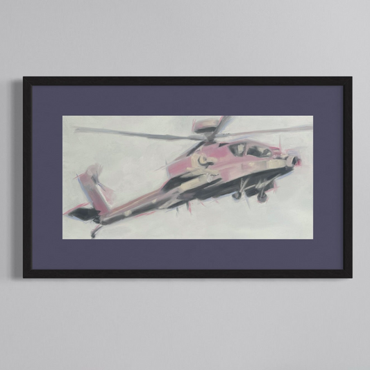 vervaagd apache print