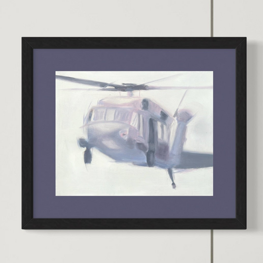 vervaagd black hawk print